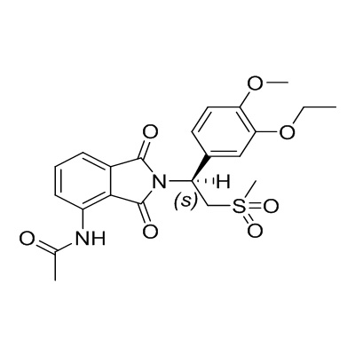 (+)-N-［2-［1(S)-(3-ethoxy-4-methoxyphenyl)-2-(methylsulfonyl) ethyl］-1,3-dioxo-2,3-dihydro-1H-isoindol-4 - యల్ అసిటమైడ్